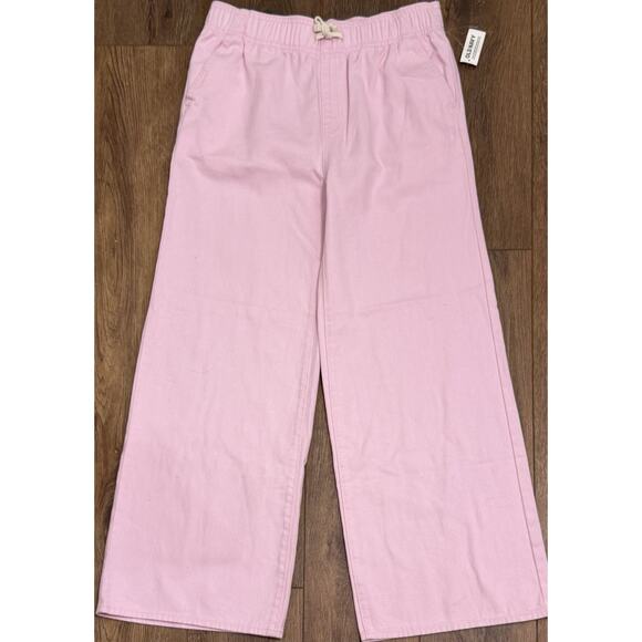 NEW Old Navy Jeans High-Rise Baggy Wide Leg Denim Hi Waist Pink XXL 18 31” - Picture 1 of 2